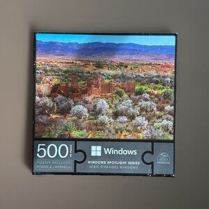 Windows Spotlight Series 500 Pc Puzzle Morocco, Spin Master Puzzles New Sealed